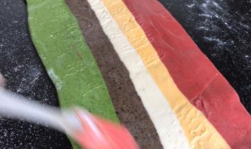 翻个面，刷上一层清水