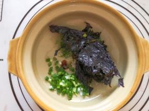 放入紫菜