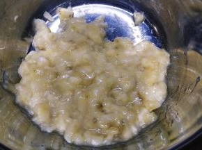 香蕉压成泥