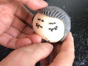包裹在头上
