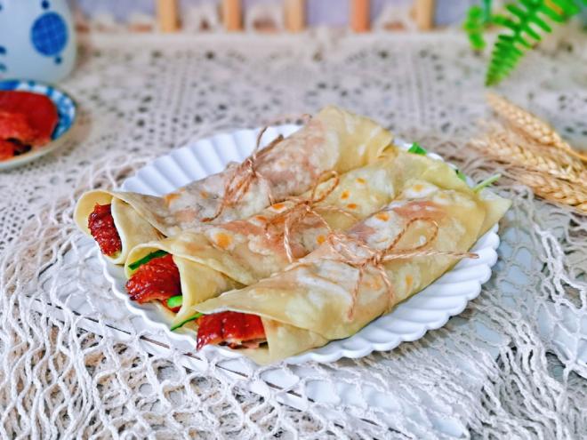 片皮鸭卷饼