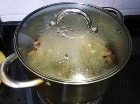 盖上盖子大火煲