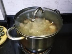 盖上盖子大火20分钟