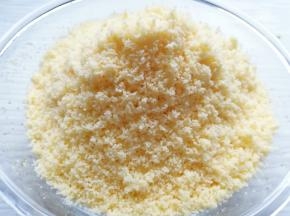 这是过过筛的绿豆蓉，特别细腻。