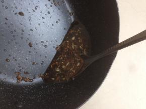 最后加入醋拌匀