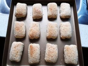 表面上色均匀后即可出炉冷却