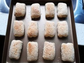 表面上色均匀后即可出炉冷却