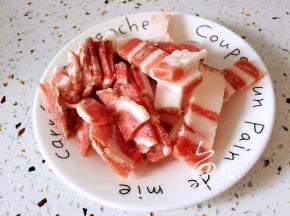 猪肉切片
