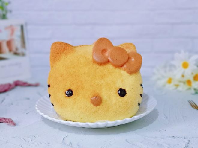 kitty戚风蛋糕