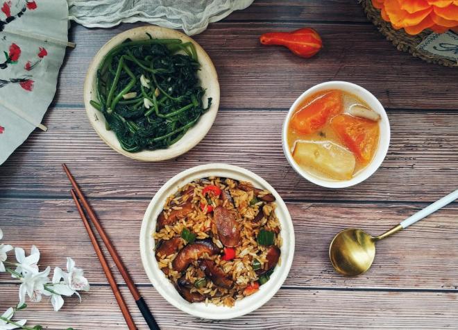 好吃到爆的香菇油饭