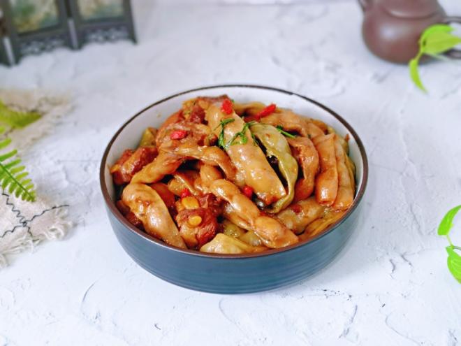 肋排炖东北油豆角