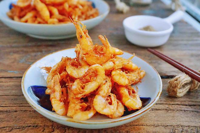 吃了还想吃的补钙椒盐小海虾