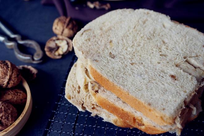 一键式香蕉核桃面包