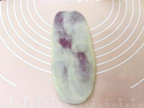 压扁后擀成牛舍状