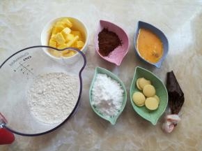 准备好食材和份量