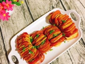 装盘，撒上适量的葱花即可开吃啦！