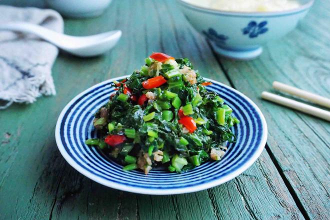 下饭小菜蚝油雪菜炒肉末