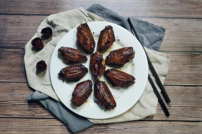 蒜香蜂蜜煎鸡翅