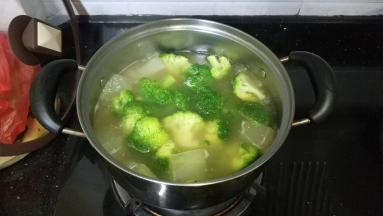 煲至西兰花熟透即可