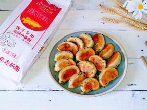 底部色泽金黄，内馅鲜嫩，营养丰富。