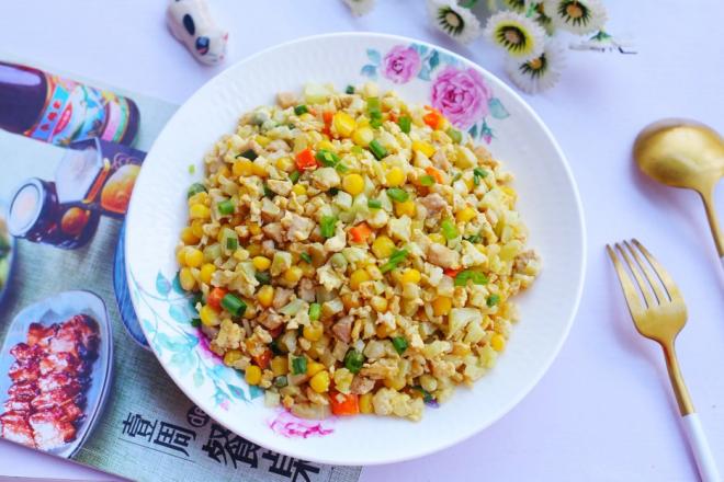 欧阳娜娜同款无米蛋炒饭