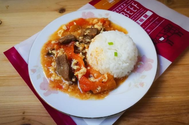番茄牛肉饭