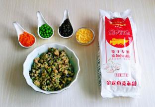 准备好所有食材。