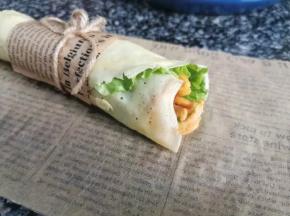 卷起来即可食用