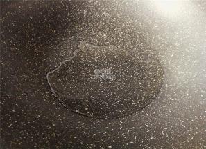 小香肠别切断了哟，热锅倒入冷油，慢慢升温。