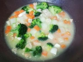 煮至汤汁变浓