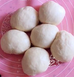 排气后分割成6等份，揉匀