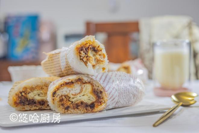 肉松油条饭卷