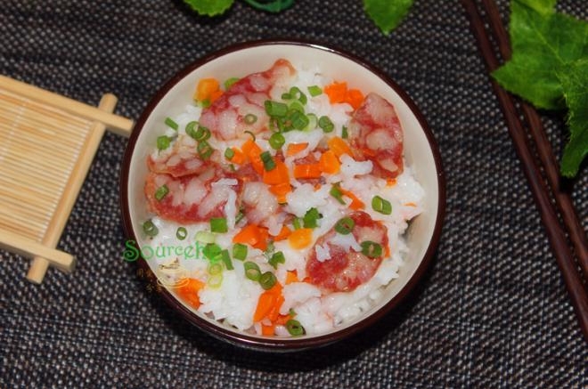 腊肠饭
