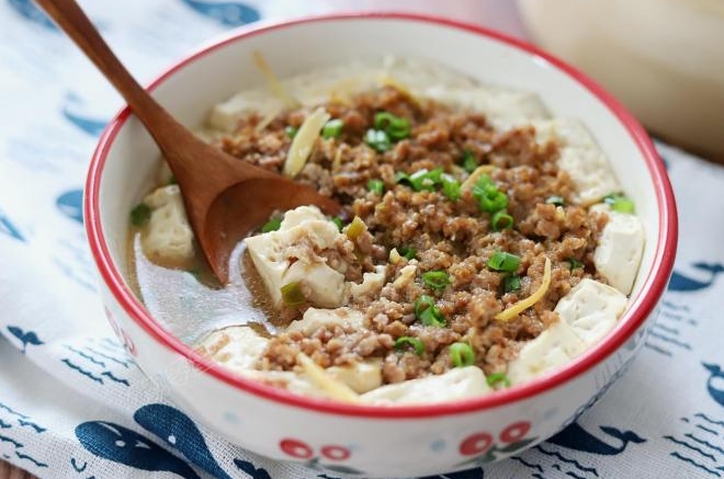 肉末蒸豆腐