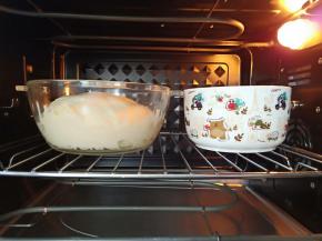 放冰箱发酵至两倍大。