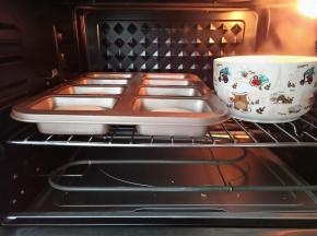 再次放烤箱发酵。