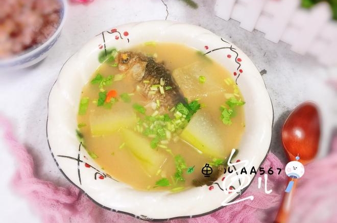 冬瓜鲫鱼汤