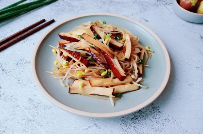 下饭菜‖豆芽炒豆丝