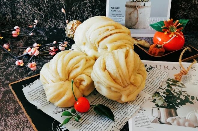 椒盐花卷
