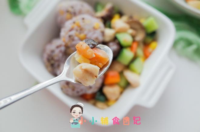 12个月以上辅食鸡胸肉杂蔬丁套餐