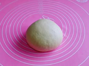 再揉成光滑的面团，盖上保鲜膜进行发酵。(发酵过程中保持面团的湿度)