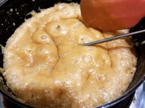 这是熬到130度的时候