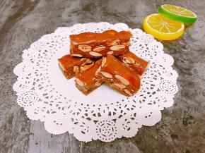 嘎巴脆的太妃杏仁糖完成