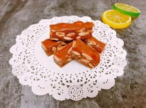 嘎巴脆的太妃杏仁糖完成