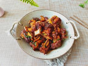 太好吃了，一口咬下去肉就下来了，只剩下一根干干净净的骨头，这样吃才最过瘾！