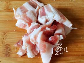 五花肉切片