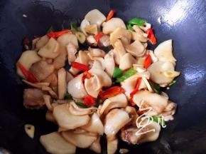 炒匀熄火