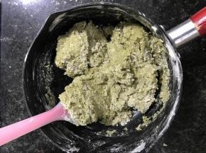 翻拌至无干粉