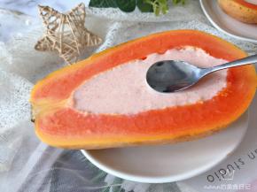 香甜木瓜味，不需要另外放糖都很好吃