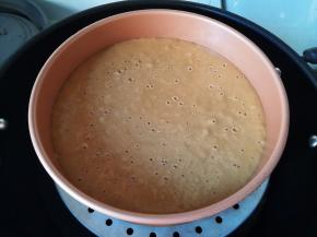 面糊发酵至8分满